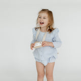 Linden Blouse & Bloomer Set | Niagara Mist