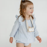 Linden Blouse & Bloomer Set | Niagara Mist