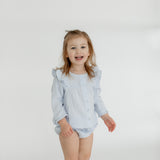 Linden Blouse & Bloomer Set | Niagara Mist