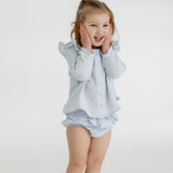 Linden Blouse & Bloomer Set | Niagara Mist
