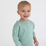 Isaac Henley Shirt | Mineral Green