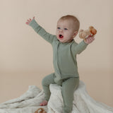 Zipper Sleeper | Mineral Green
