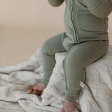 Zipper Sleeper | Mineral Green