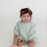 Remi Romper | Mineral Green