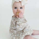 Remi Romper | Cool Blooms
