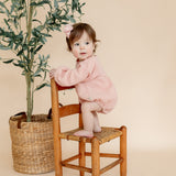 Remi Romper | Whipped Pink