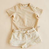 Morgan Shorts | Honey Gingham