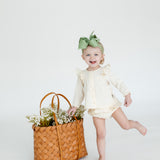 Linden Blouse & Bloomer Set | Vanilla Ice