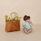 Remi Romper | Mineral Green