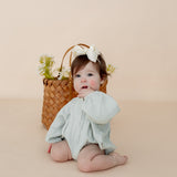 Remi Romper | Mineral Green