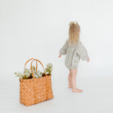 Remi Romper | Cool Blooms