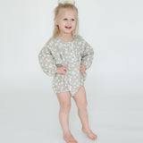 Remi Romper | Cool Blooms