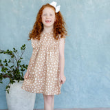 Kimber Tank Dress | Tiny Blooms Sand