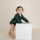 Vintage Green + Plaid Bubble