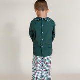 Vintage Plaid Top + Pant Set