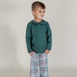 Vintage Plaid Top + Pant Set