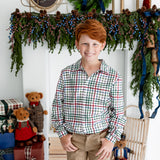 Vintage Plaid Button Up