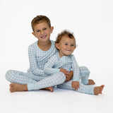 Two Piece Pajamas | Oxford Gingham