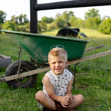 Hudson Romper | Farmyard Buddies