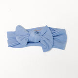 Headband Bow |  Halogen Blue