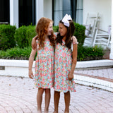 Merritt Dress | Warm Blooms