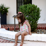 Stella Romper | Warm Blooms