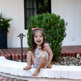 Stella Romper | Warm Blooms