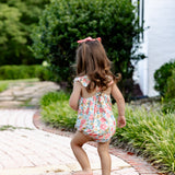 Stella Romper | Warm Blooms