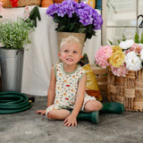 Hudson Romper | Garden Dreams