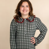 Evie Nightgown | Evergreen Plaid