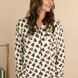 Women's Two Piece Pajama Set | Winter Bears