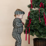 Baby Zip Sleeper | Evergreen Plaid
