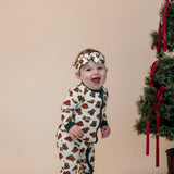 Headband Bow |  Winter Bears
