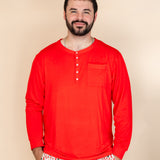 Men's 2 Piece Pajama Straight Leg Set | Santa's Workshop