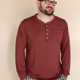 Men's 2 Piece Pajama Straight Leg Set | Evergreen Plaid
