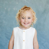 Ancel Romper | Cream