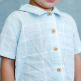 Tatum Set | Icy Horizon Plaid