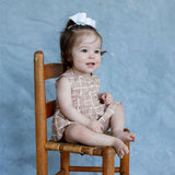 Annistyn Romper | Sandy Horizon Plaid