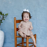 Annistyn Romper | Sandy Horizon Plaid