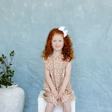Kimber Tank Dress | Tiny Blooms Sand