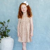 Kimber Tank Dress | Tiny Blooms Sand