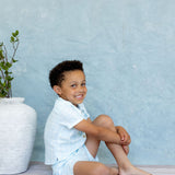 Tatum Set | Icy Horizon Plaid