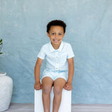 Tatum Set | Icy Horizon Plaid