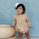 Linden Blouse | Tiny Blooms Sand