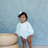 Remi Romper | Tiny Blooms Ice