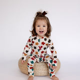 Zipper Sleeper | Groovy Floral