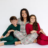 Women's Vintage Plaid Set