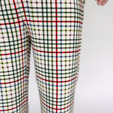 Men's Vintage Plaid Bottoms