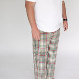 Men's Vintage Plaid Bottoms
