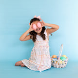 Caroline Dress | Pastel Plaid